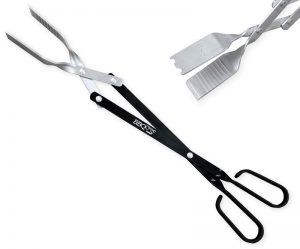 BBQ Croc 21 inch tongs, spatula, grill cleaner