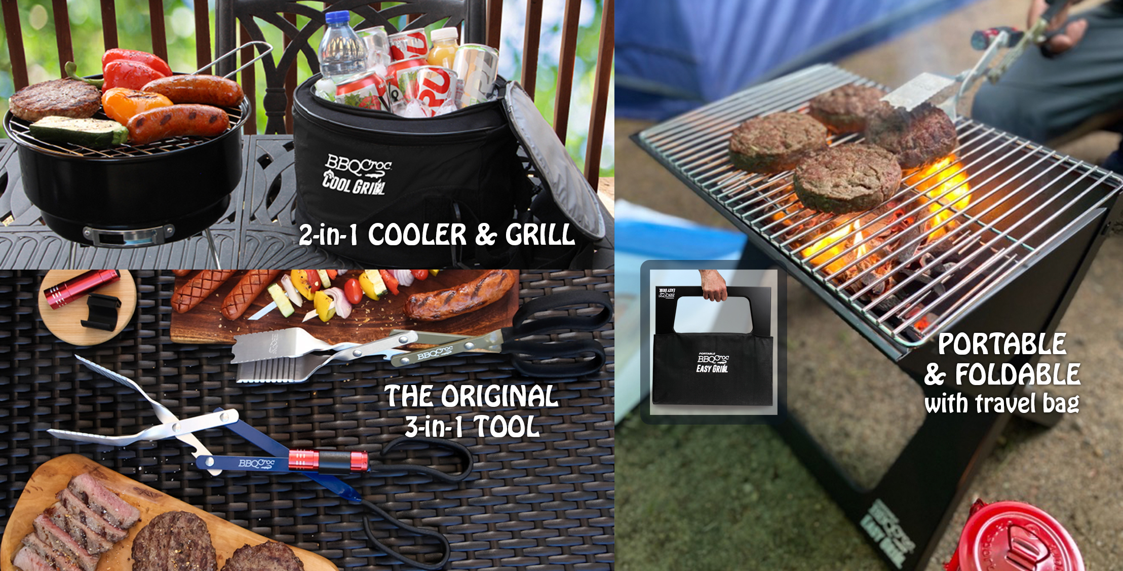 Pinces pour barbecue BBQ Croc - Lee Valley Tools